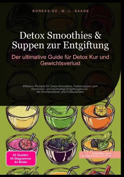 Detox (DE) / Detox Smoothies & Suppen zur Entgiftung: Der ultimative Guide für Detox Kur und Gewichtsverlust