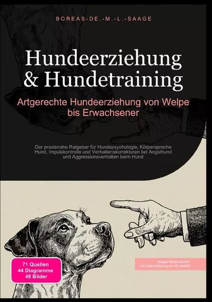 Cover: Hund (DE) / Hundeerziehung & Hundetraining: Artgerechte Hundeerziehung von Welpe bis Erwachsener