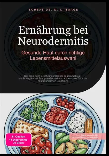Cover: Neurodermitis (DE) / Ernährung bei Neurodermitis: Gesunde Haut durch richtige Lebensmittelauswahl