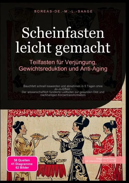 Fasten (DE) / Scheinfasten leicht gemacht: Teilfasten für Verjüngung, Gewichtsreduktion und Anti-Aging