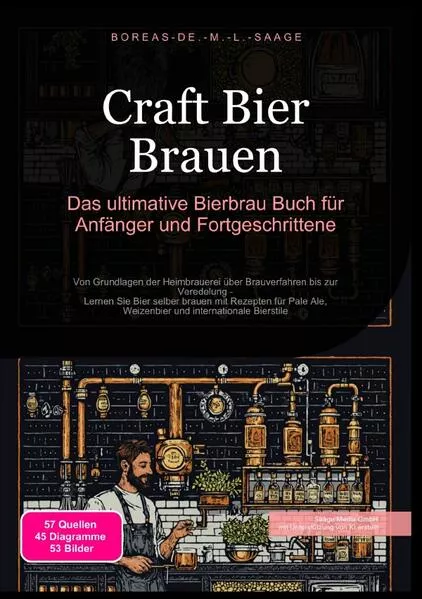 Bierbrauen (DE) / Craft Bier Brauen: Das ultimative Bierbrau Buch für Anfänger und Fortgeschrittene