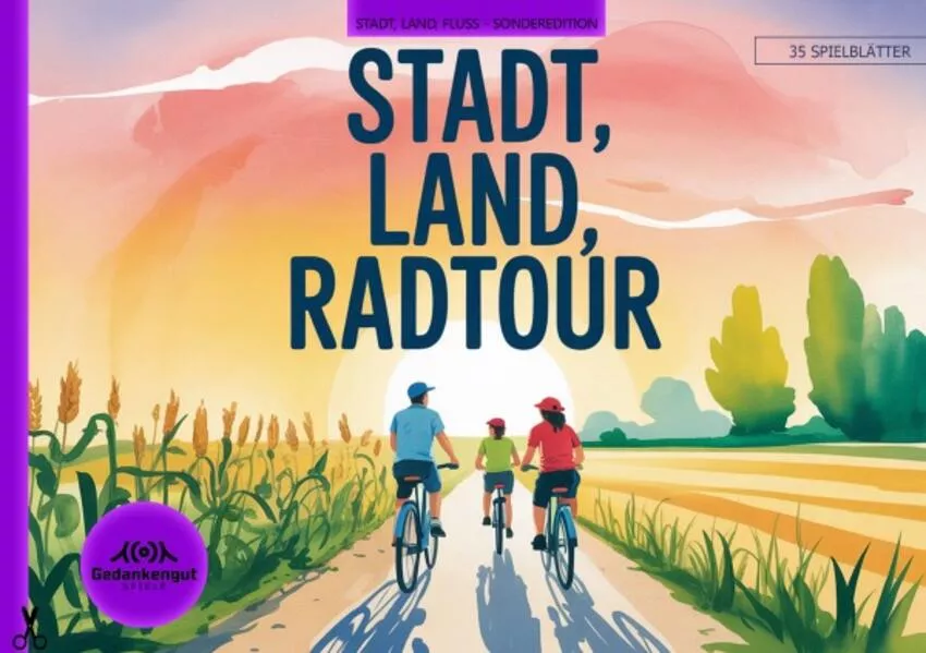 Cover: Stadt, Land, Radtour