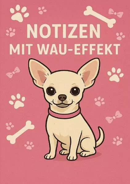 Notizbuch Chihuahua mit Wau-Effekt