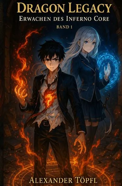 Cover: Dragon Legacy / Dragon Legacy Band 1: Erwachen des Inferno Core