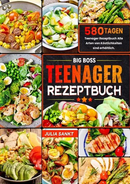 Cover: Big Boss Teenager Rezeptbuch