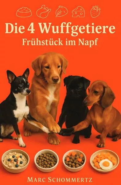 Die 4 Wuffgetiere - Frühstück im Napf