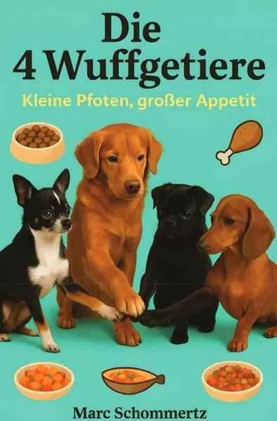 Die 4 Wuffgetiere - Kleine Pfoten, großer Appetit