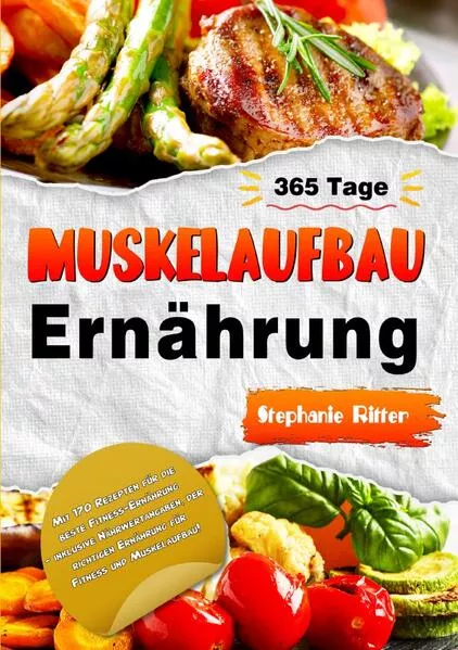 Cover: Muskelaufbau Ernährung