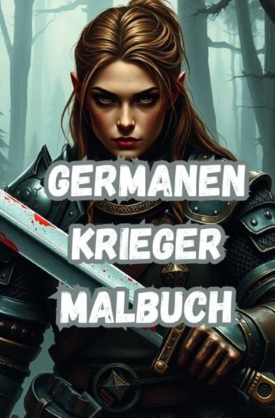 Germanen Krieger Malbuch