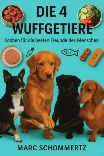Die 4 Wuffgetiere - Kochen für die besten Freunde des Menschen