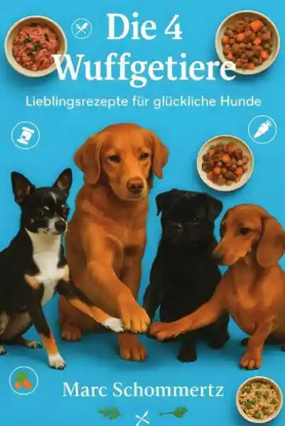 Die 4 Wuffgetiere - Lieblingsrezepte für glückliche Hunde