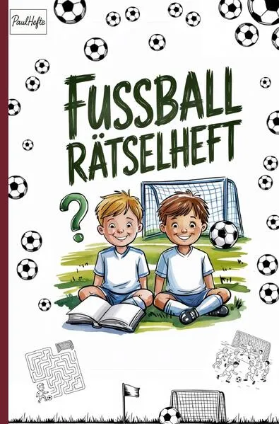 Cover: Fußball-Rätselheft