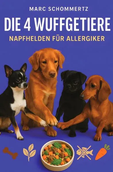 Die 4 Wuffgetiere - Napfhelden für Allergiker