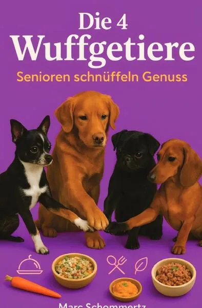 Die 4 Wuffgetiere - Senioren schnüffeln Genuss
