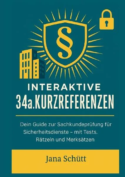 Cover: 34a GewO – Inaktive Kurzreferenzen