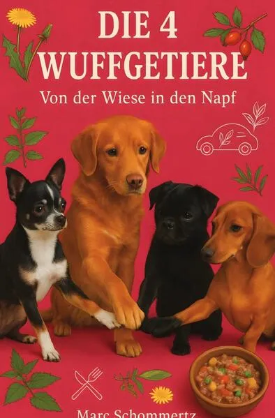 Die 4 Wuffgetiere - Von der Wiese in den Napf