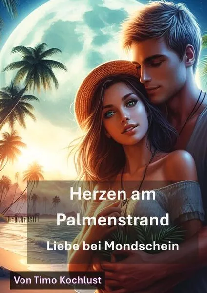Herzen am Palmenstrand - Liebe bei Mondschein
