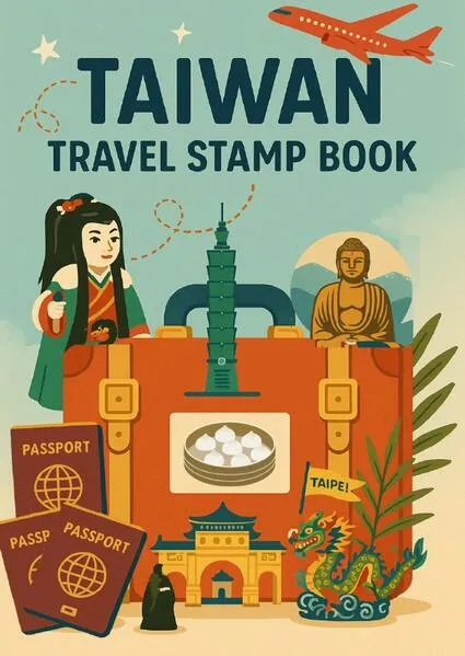 Taiwan Travel Stamp book