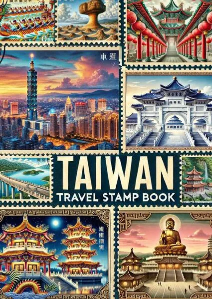 Taiwan Travel Stamp book
