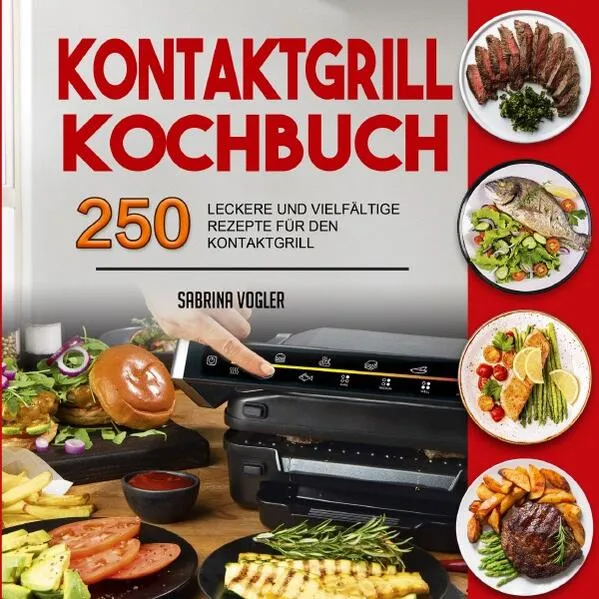 Cover: Kontaktgrill Kochbuch
