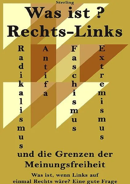Cover: Was ist Rechts-Links I Radikalismus und Extremismus I Antifa, Faschismus und die Grenzen der Meinungsfreiheit