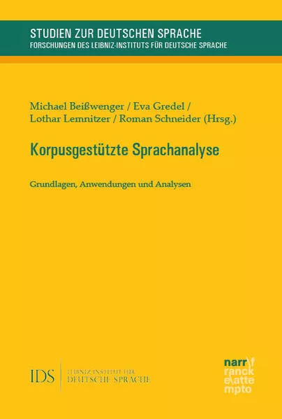 Cover: Korpusgestützte Sprachanalyse