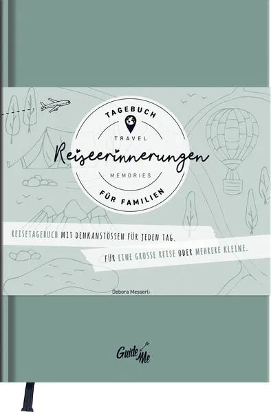 Cover: GuideMe Reisetagebuch Travel Memories „Für Familien“