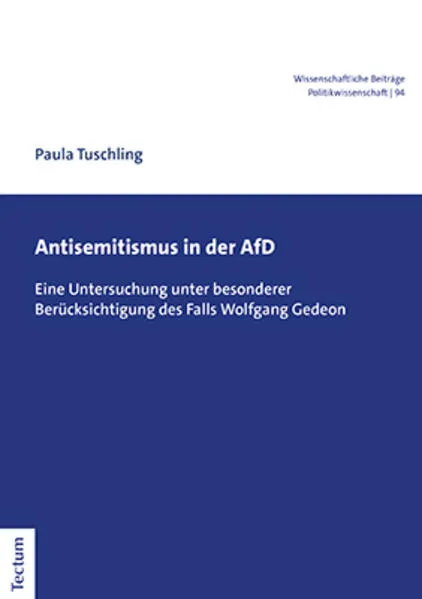 Cover: Antisemitismus in der AfD