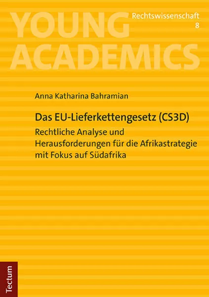 Cover: Das EU-Lieferkettengesetz (CS3D)