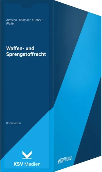Cover: Waffen- und Sprengstoffrecht