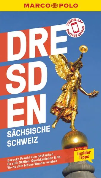 Cover: MARCO POLO Reiseführer Dresden, Sächsische Schweiz