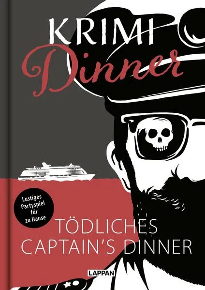 Cover: Krimi-Dinner-Buch: Tödliches Captain's Dinner