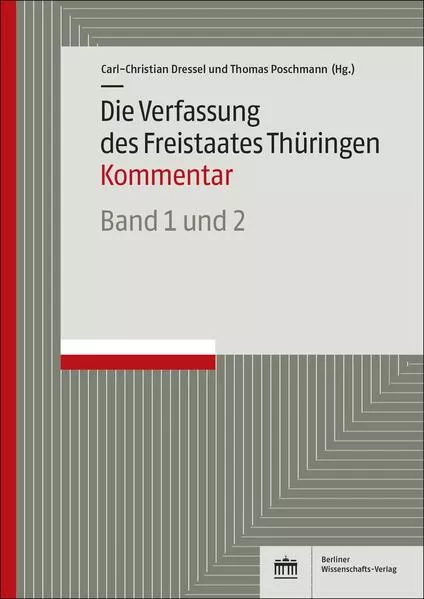 Cover: Die Verfassung des Freistaates Thüringen