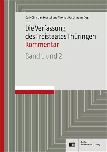 Cover: Die Verfassung des Freistaates Thüringen