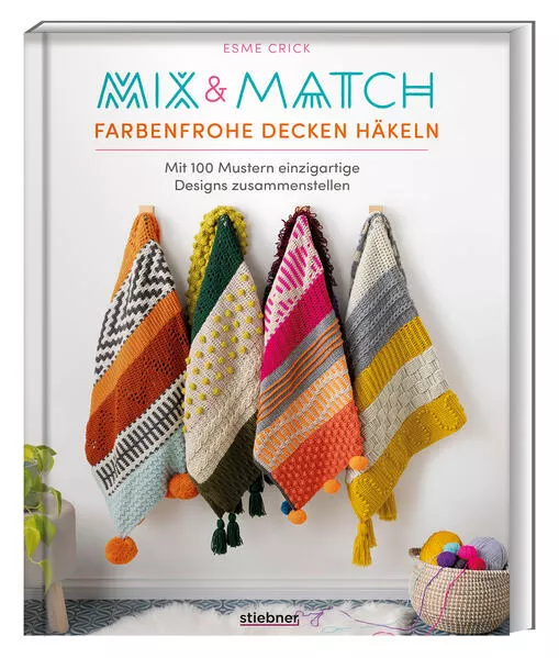 Cover: Mix & Match Farbenfrohe Decken häkeln