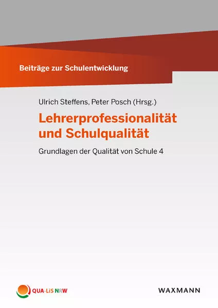 Cover: Lehrerprofessionalität und Schulqualität
