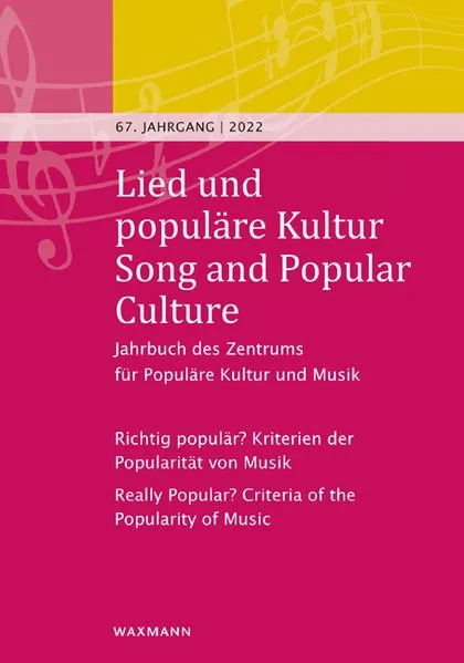 Cover: Lied und populäre Kultur / Song and Popular Culture