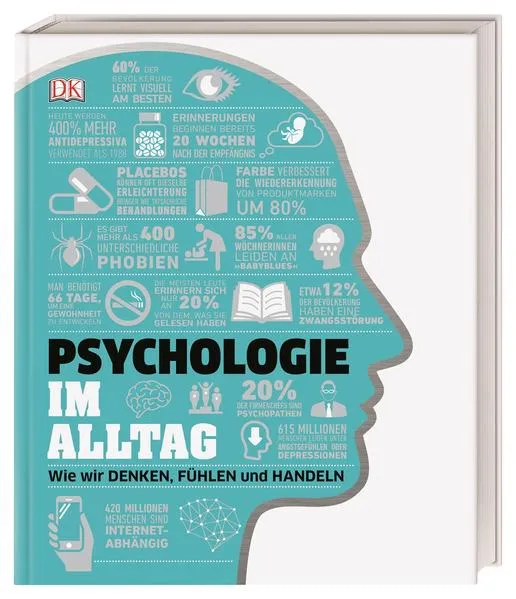 Cover: #dkinfografik. Psychologie im Alltag