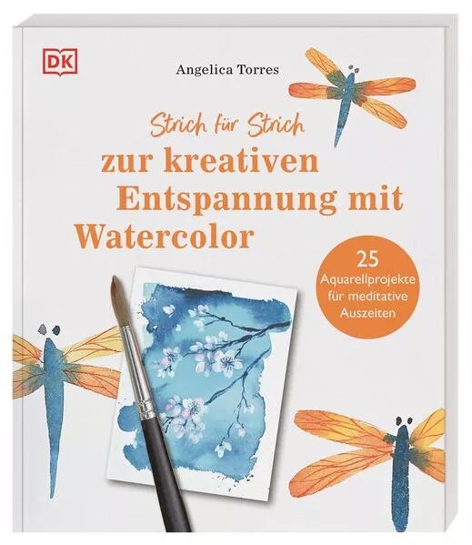 Cover: Strich für Strich zur kreativen Entspannung mit Watercolor