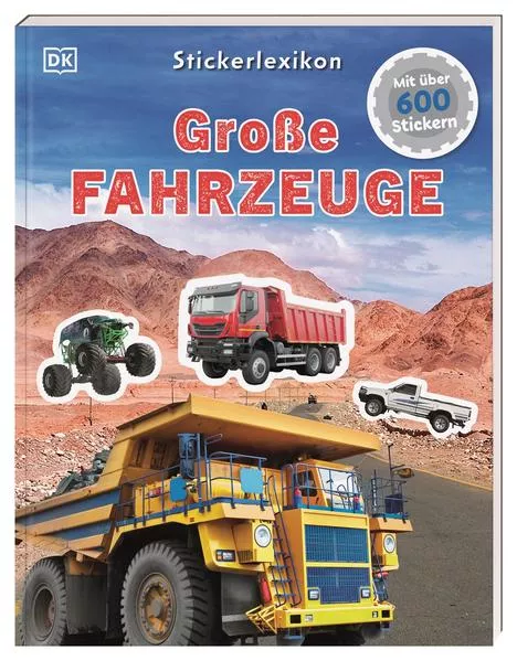 Cover: Sticker-Lexikon. Große Fahrzeuge