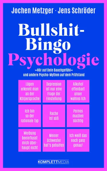 Bullshit-Bingo Psychologie