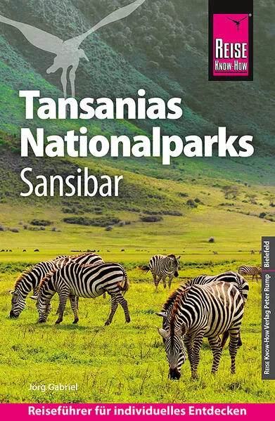 Cover: Reise Know-How Reiseführer Tansanias Nationalparks, Sansibar