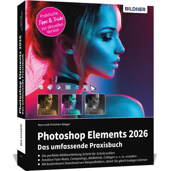 Cover: Photoshop Elements 2026 - Das umfangreiche Praxisbuch