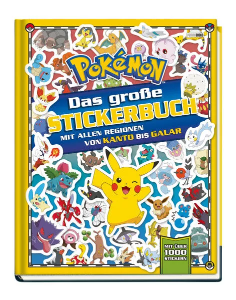 Pokémon: Das große Stickerbuch mit allen Regionen von Kanto bis Galar</a>