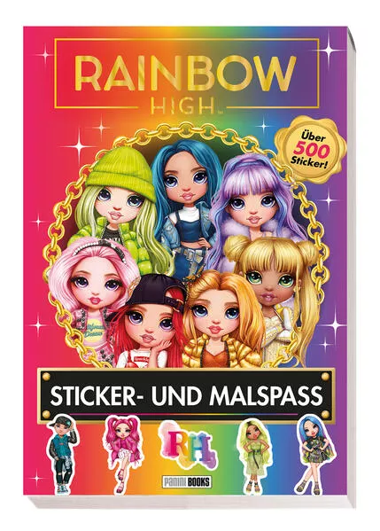 Cover: Rainbow High: Sticker- und Malspaß