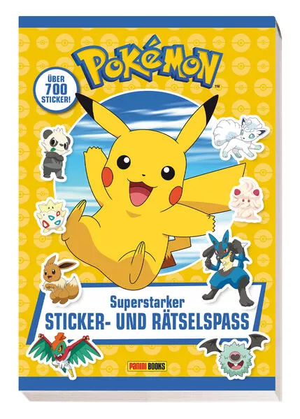Cover: Pokémon: Superstarker Sticker- und Rätselspaß