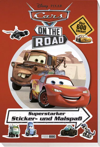 Cover: Disney PIXAR Cars On The Road: Superstarker Sticker- und Malspaß