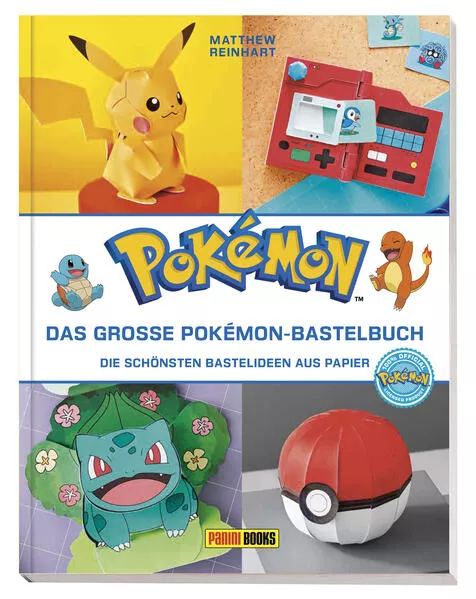 Cover: Pokémon: Das große Pokémon-Bastelbuch - Die schönsten Bastelideen aus Papier