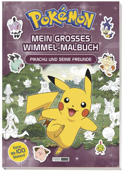 Pokémon: Mein großes Wimmel-Malbuch - Pikachu und seine Freunde</a>