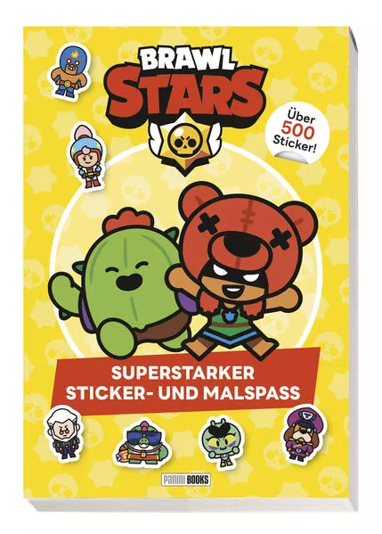 Cover: Brawl Stars: Superstarker Sticker- und Malspaß